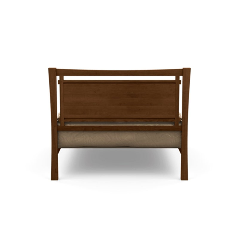 Monterey Upholstered Bed, Natural Cherry, King, Coffee