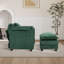 Fauteuil d'appoint surdimensionné avec repose-pieds l 39,74 po-589411248