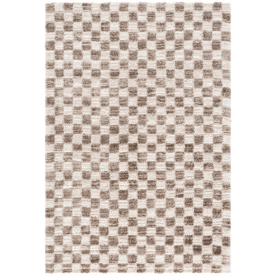 Shenali Shag 900 Performance Geometric Rug