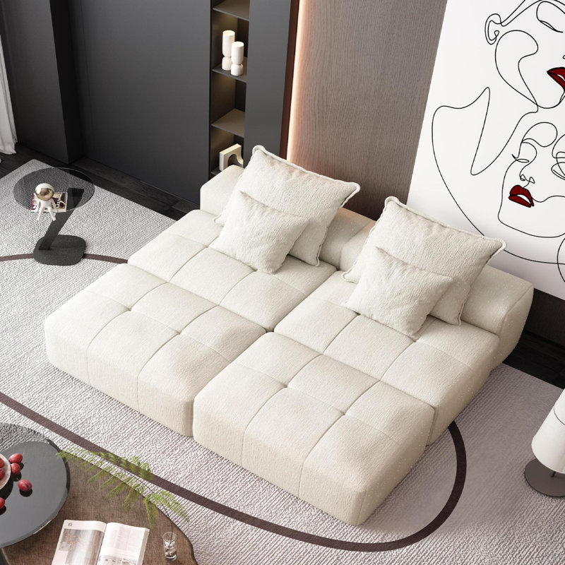 Canapé modulaire Boneless, Beige