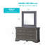 Commode Verona G6702-D, noir métallique-905587618
