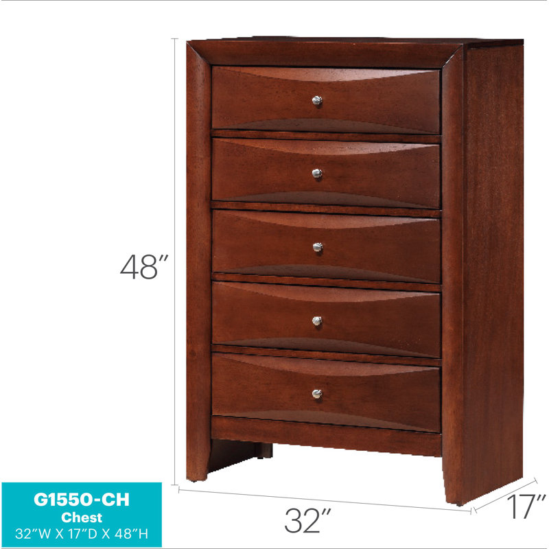 Commode Marilla G1550-CH, Cerisier