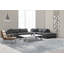 Tapis gris abstrait en laine-472002536