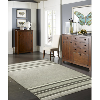 Phillipston Cotton Striped Indoor Rug