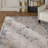 Deantown Hand Loomed Viscose/Cotton Oriental Rug in Blue/Gray-1604304325
