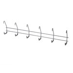 Garage 6-Hook Long Handle Tool Hang-Up