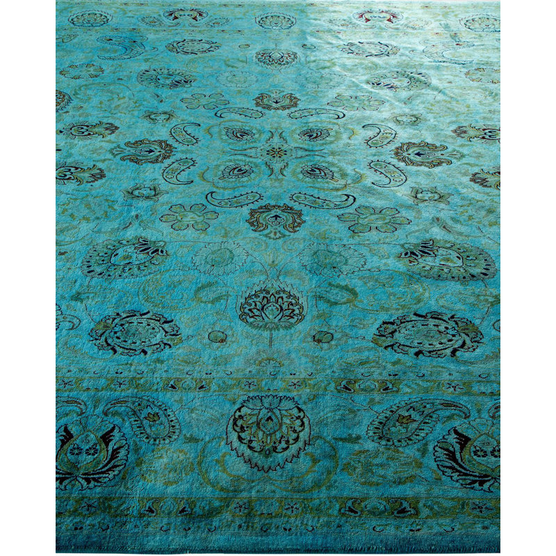 Fine Vibrance One-of-a-Kind 8' 2" X 10' 2" Hand Knotted Area Rug