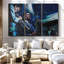 «Blue Cool Wall Art» sur toile-1863295865