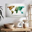 Carte du monde abstrait moderne Aliaz-107716126