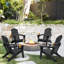 Chaise Adirondack pliante Azur-1004390835