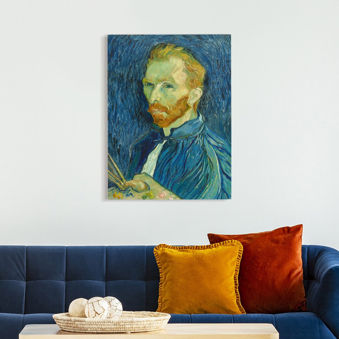 Leinwandbild Selbstporträt von Vincent Van Gogh