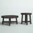 Bettee 3 Piece Living Room Table Set w/ Splayed Legs