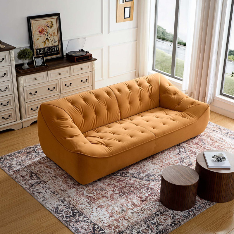 Canapé 89,76 po, Orange