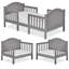  Lit convertible pour tout-petits en bois massif par Dream On Me-895994510