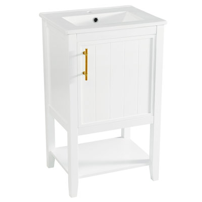 20" Bathroom Vanity With Sink