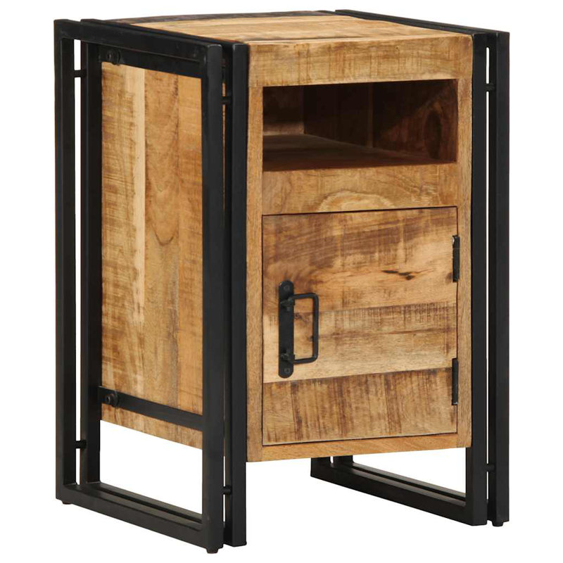 40cm W Iron Bedside Table