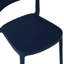 Chaise de salle à manger d'extérieur empilable (ensemble de 4)-1112256503
