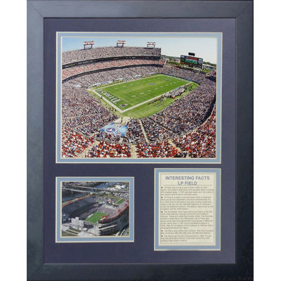 Tennessee Titans LP Stadium Framed Memorabili