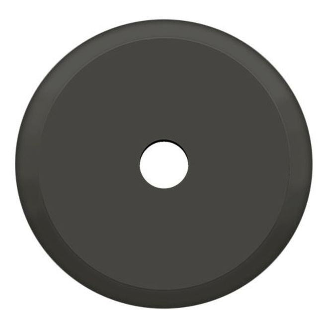 Metal Knob Backplate, Oil-Rubber Bronze
