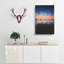Standing Beneath The Moon In Abstract - Wrapped Canvas-55342292