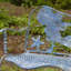 Banc de jardin en fer Hubler
