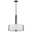 Luminaire suspendu cylindrique à 3 lumières