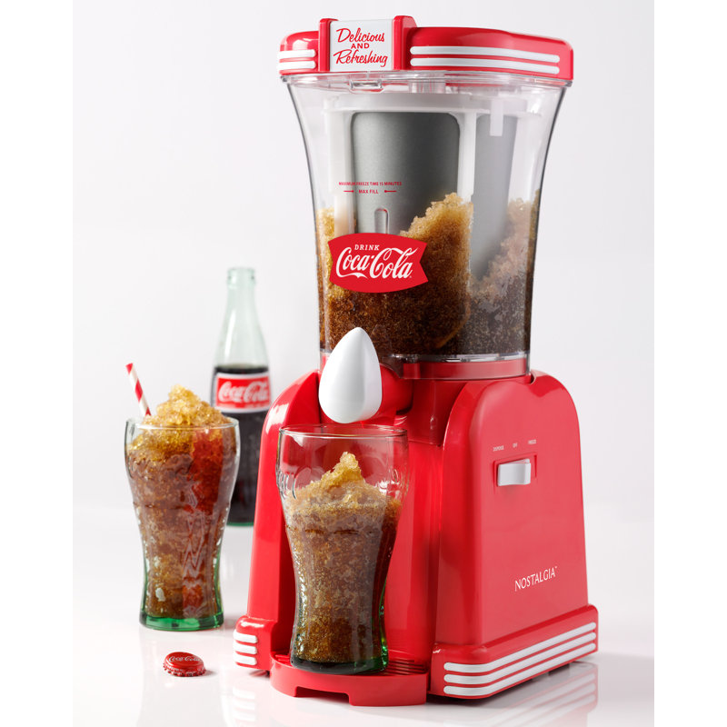Nostalgia Coca-Cola 32-Ounce Retro Slush Drink Maker