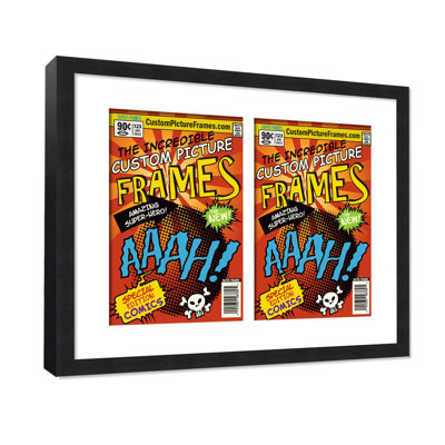 Wood Picture Frame with Mat