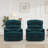 Rozle 39.7" W Manual Upholstered Swivel Rocker Recliner (Set of 2)-820080565