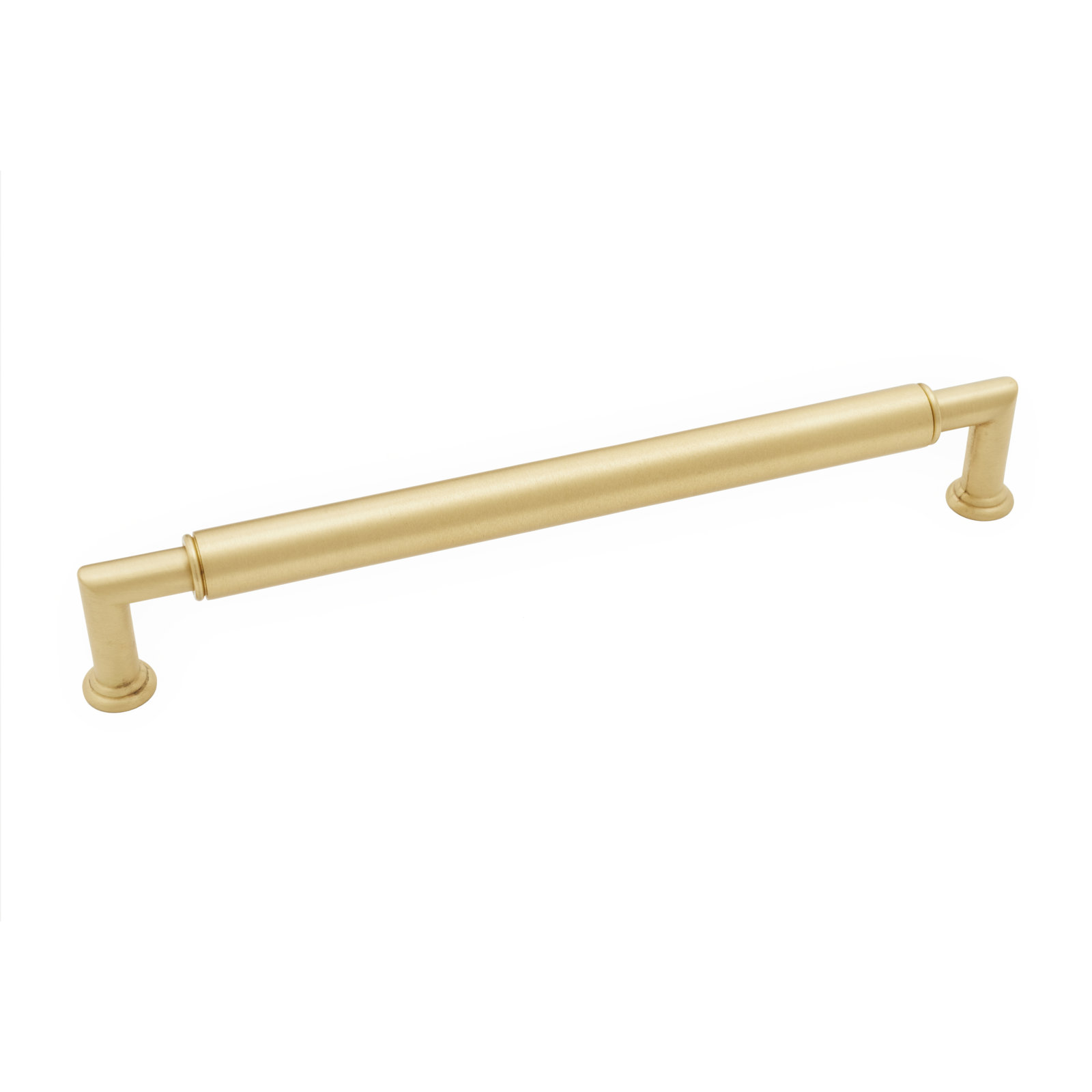 Cylinder Bar / Handle Pull Pull, Satin Brass