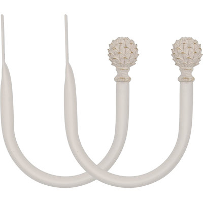 MERIVILLE Decorative Artichoke Window Curtain Holdbacks For Draperies