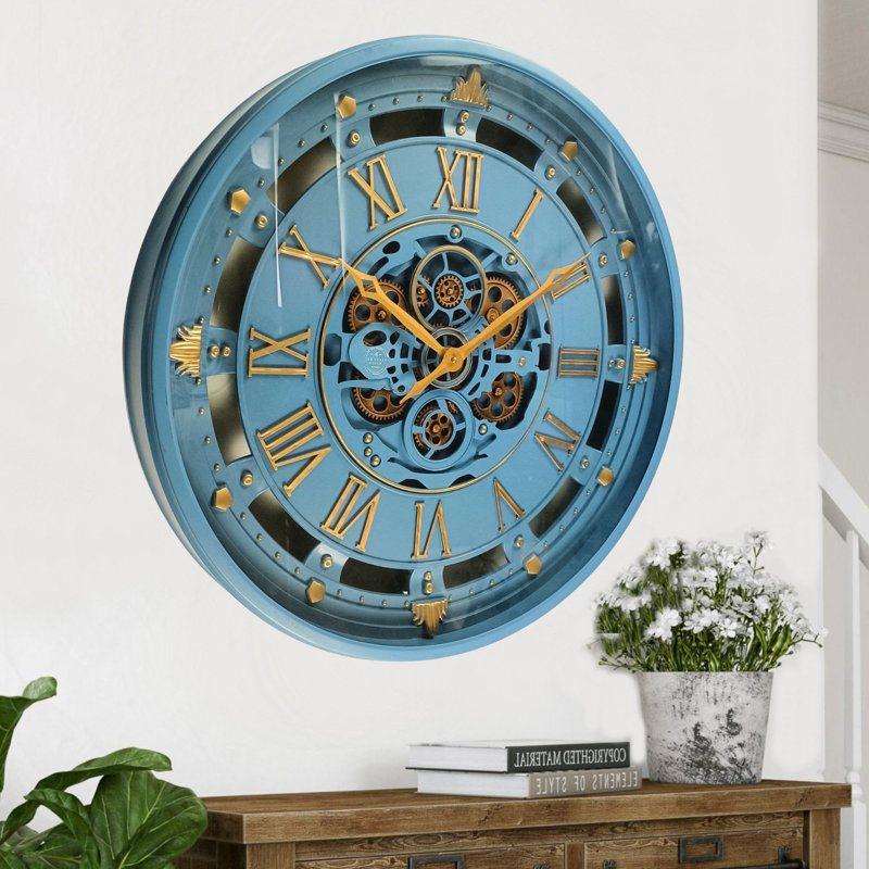 Wall Clock, Blue