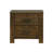 1Pc Finish Nightstand Of 2X Drawers Rustic Aesthetic Bedroom Furniture 1Pc Bedside Cabinet