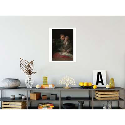 Self-Portrait with Dr. Arrieta by Francisco de Goya - Giclee Print