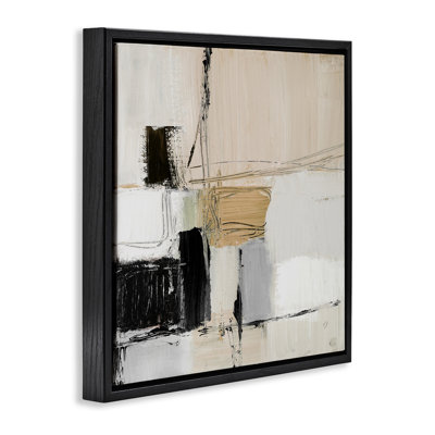 «Beige Black Organic Collage» par Lanie Loreth