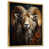 Gold Floater Framed