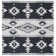 Tapis noir / gris clair Stansfield Southwestern