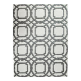 Arabesque Rug-Grey/Ivory