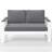Brandtley 53'' Wide Aluminum Outdoor Loveseat with Cushions-87939156