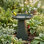 Bain pour oiseaux d'extérieur en métal Gleeful Garden