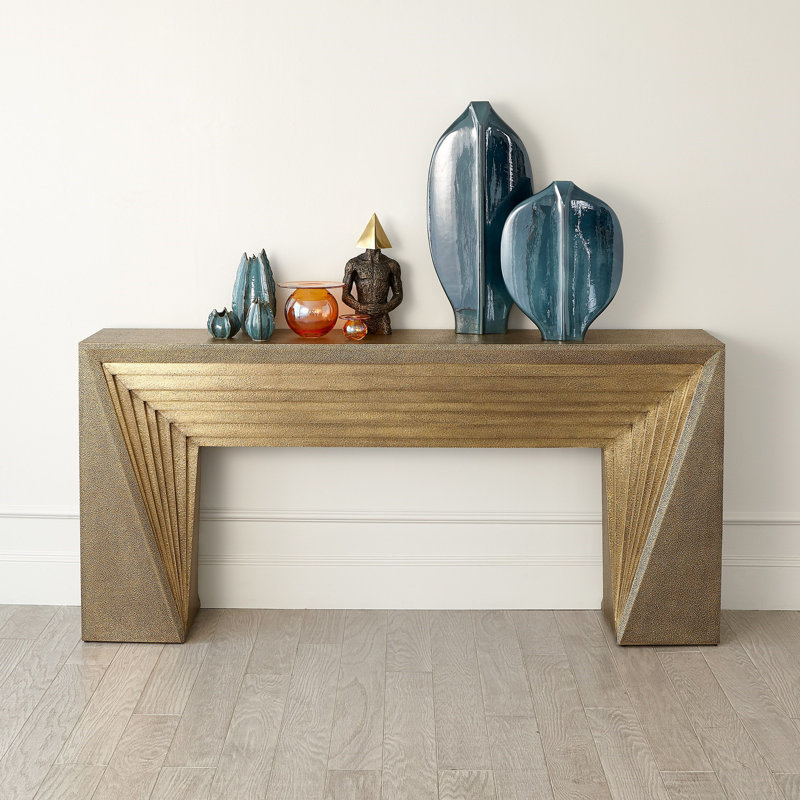 Deco Console-Brass