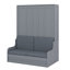 Lit escamotable mural Murphy avec coussin-1336799909