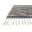 Tapis gris noué à la main Benjamin-1257349332