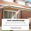 Ebern Designs Polyester Cover Retractable Patio Awning-1583749074-1583749086