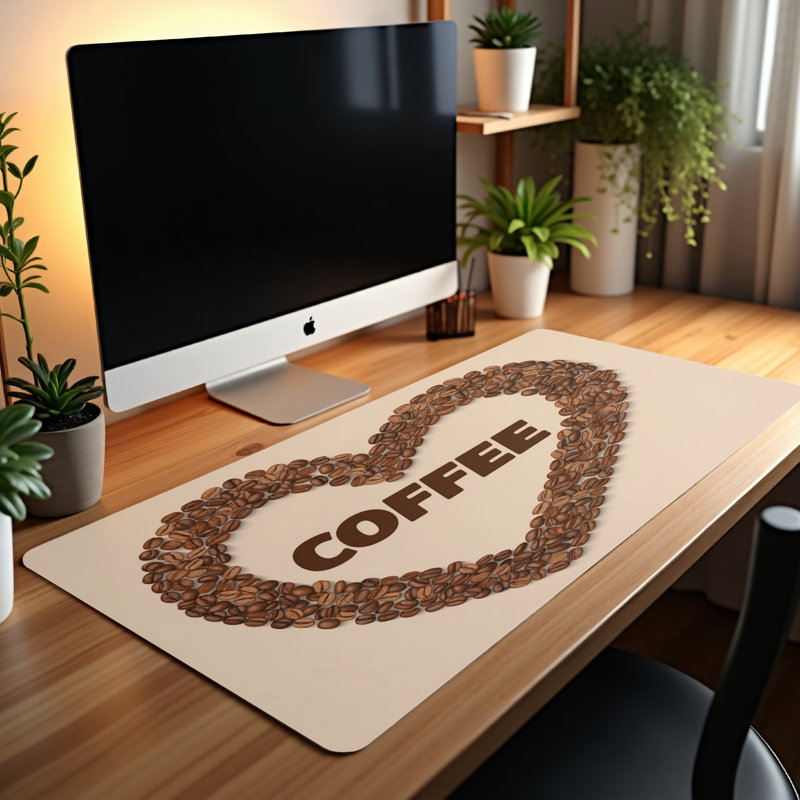 Polyester Desk Pad, 23.6x13.8
