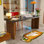 Black&Walnut Rectangular Solid Wood