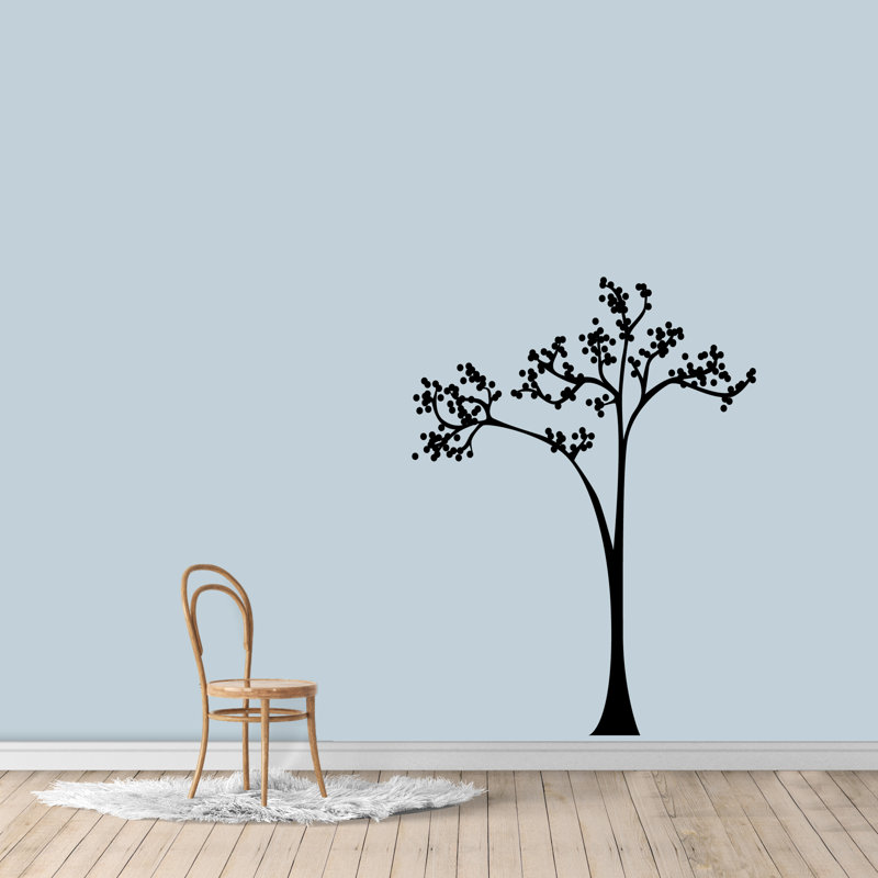 Ferrysburg Non-Wall Damaging Wall Decal, Black