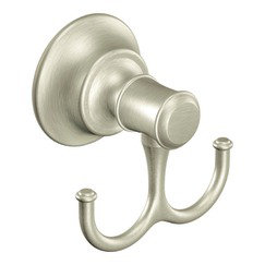 Ashville Robe Hook, Brushed Nickel