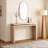 60''Console Table with Double Board Suspension Design, Solid Wood & MDF-819697770