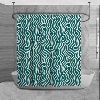Tomek Abstract Shower Curtain